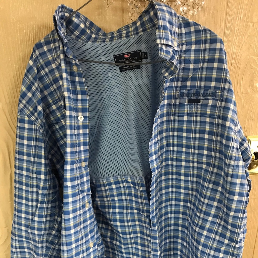 Vineyard Vines Harbor Shirt L